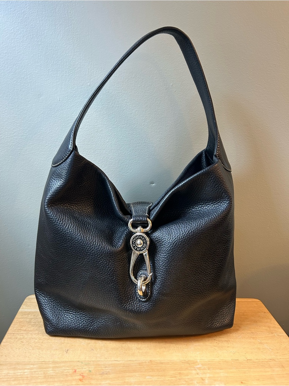 Dooney & Bourke Florentine Logo Lock Shoulder Bag